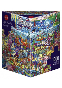 Puzzle 1000 Magiczne morze (Puzzle+plakat)