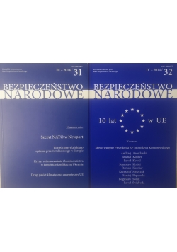 Bezpieczeństwo narodowe, część 31 i 32