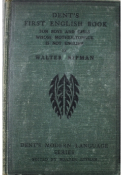Dents First English Book 1931 r.
