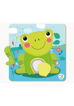 Puzzle 5 mini Żaba