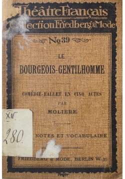 Le Bourgeois Gentilhomme 1898 r.