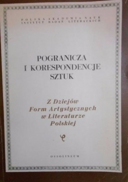 Pogranicza i korespondencje sztuk