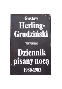 Dziennik pisany nocą 1980 - 1983