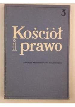 Kościół i Prawo, tom 3