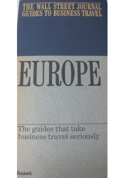 The Wall Street Journal Guides To Business Travel Europe