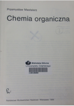 Chemia organiczna