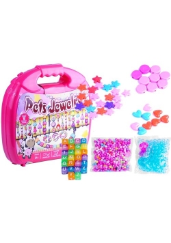 Zestaw do tworzenia bransoletek DIY w walizce
