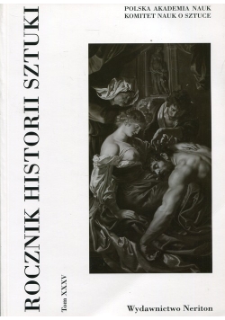 Rocznik Historii Sztuki Tom XXXV