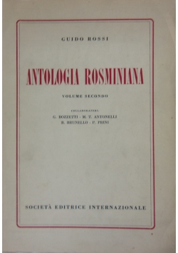 Antologia Rosminiana