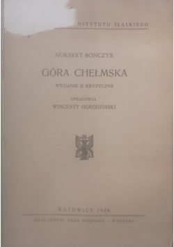 Góra Chełmska, 1938 r.