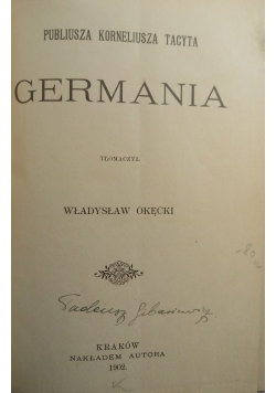 Germania, 1902 r.