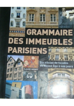 Grammaire des Immeubles Parisiens