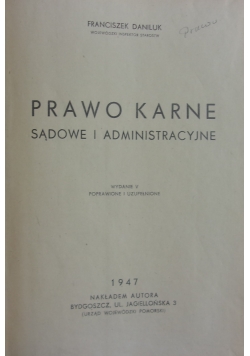 Kodeks karny, 1947 r.