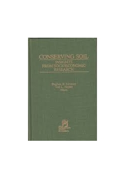 Conserving soil insights from socioeconomic research