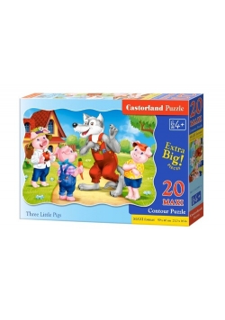 Puzzle 20 Maxi Three Little Pigs