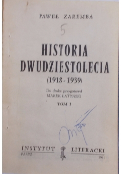 Historia dwudziestolecia
