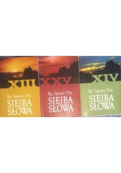 Siejba słowa - 3 tomy