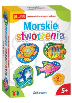 Zestaw do kreatywnej zabawy - Morskie stworzenia