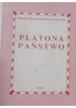 Platona Państwo, Tom II