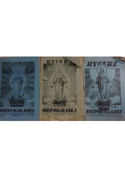 Rycerz Niepokalanej,nr 5-7, 1936r.
