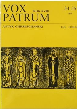 Vox Patrum Antyk Chrześcijański 34 do 35
