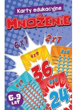Karty edukacyjne Mnożenie