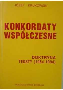 Konkordaty współczesne z autografem
