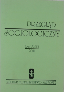 Przegląd socjologiczny 2011
