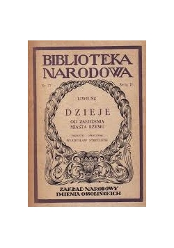 Dzieje od założenia miasta Rzymu