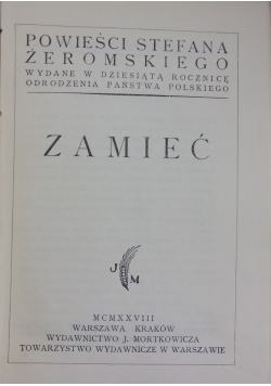 Zamieć, 1928 r.
