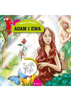 Adam i Ewa Książeczka z kolorowankami