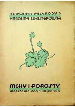 Mchy i Porosty 1937 r.
