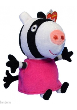 Beanie Babies Lic Peppa Pig - Zoe Zebra