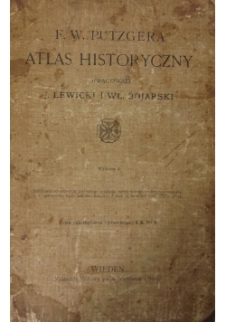 Atlas historyczny, 1908 r.