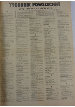 Tygodnik Powszechny, 52 numery