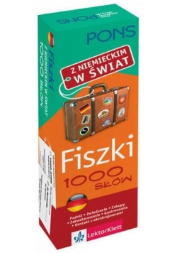 Fiszki 1000 słów Z niemieckim w świat PONS