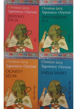 Tajemnice Ozyrysa zestaw 4 książek