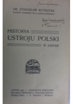 Historya ustroju Polski w zarysie, 1905 r.