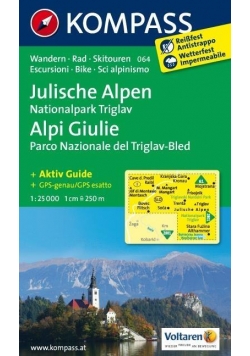 Julische Alpen/Alpi Giulie 1:50 000 Kompass
