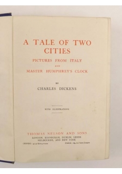 A Tale of Two Cities, ok. 1947 r.