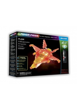 Klocki laser pegs 4 w 1 Plane