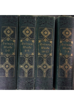 Keines Werte 1-12, zestaw 4 książek ok. 1838r.