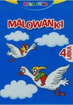 Mała sowa. Malowanki 4-latka