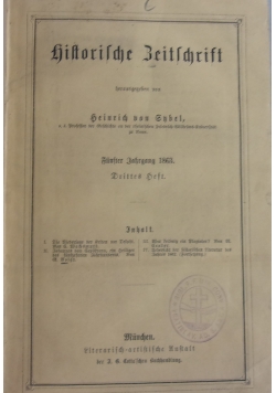 Historische beitlchrift, 1863 r.
