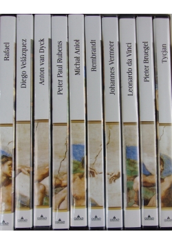 Wielka kolekcja sławnych malarz, zestaw 10 płyt DVD