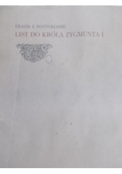 List do Króla Zygmunta I