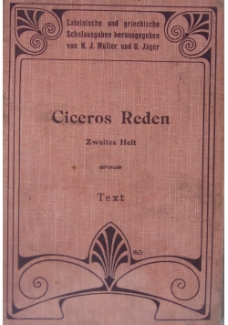 Ciceros Reden 1907 r.