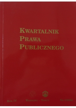 Kwartalnik prawa publicznego nr. 2