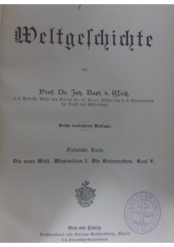 Weltgeschichte, 1900 r.