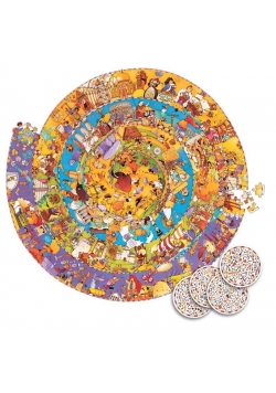 Puzzle z plakatem - Historia Świata